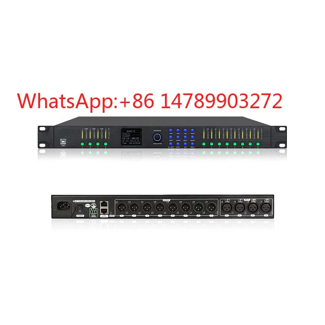 Digital DSP Sound Processor Professional Audio Management Device For Live Stage Use