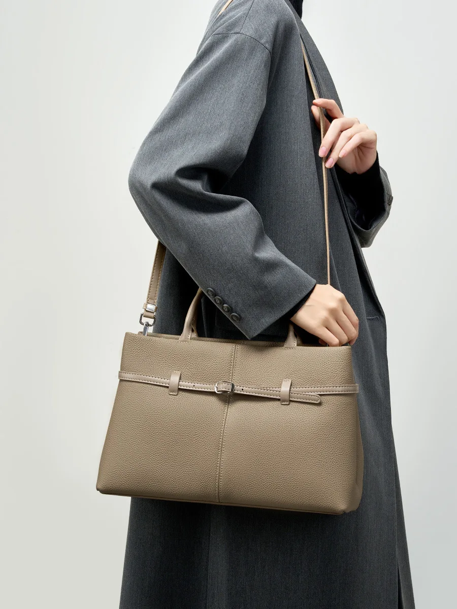 YANATARI Genuine leather woman bag shoulder bag Handbags ladies crossbody bags luxury designer minimalism bag Cattle leather