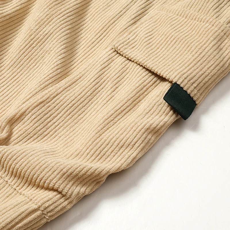 الخريف والشتاء العلامة التجارية العصرية فضفاضة بلون ملابس العمل غير رسمية السراويل للرجال نمط هونج كونج رياضي أسفل السراويل للرجال