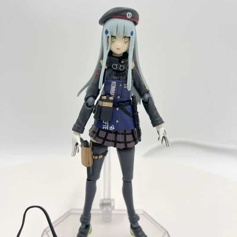 14cm Figma #573 Girls\' Frontline HK416 Anime Girl Figure Girls\' Frontline Action Figure Adult Collectible Model Doll Toys Gifts