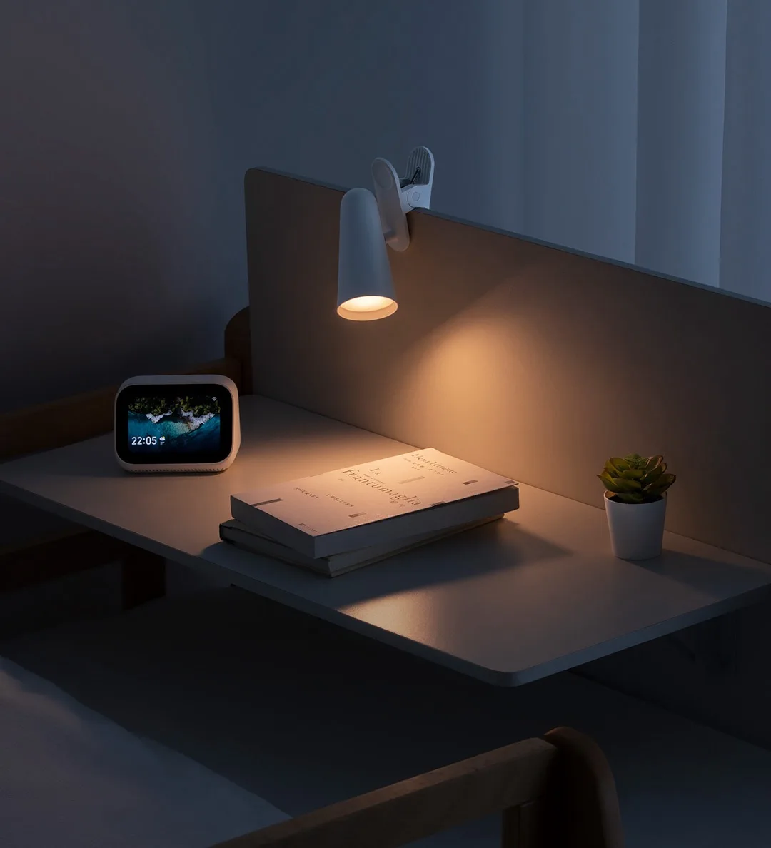 Nueva lámpara LED de escritorio Xiaomi Mijia, lámpara de lectura recargable multifuncional tipo c 3 en 1, luz nocturna portátil para estudio y oficina