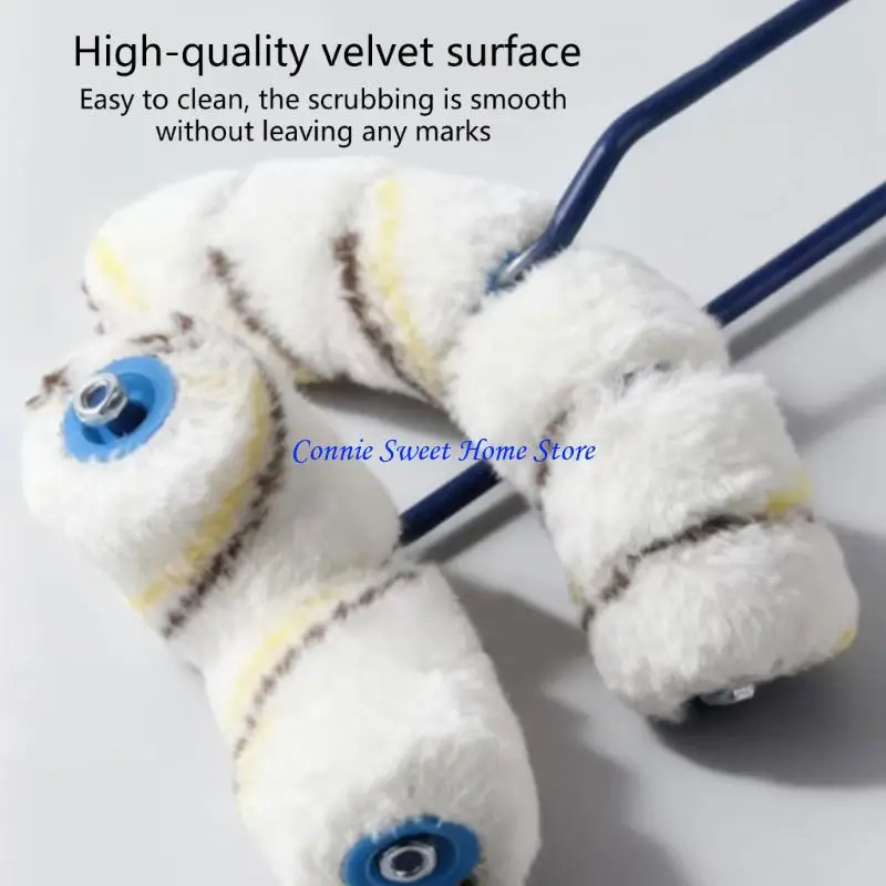 LXAF Paint Roller With Ergonomic Comfortable Handle Pipe Paint Roller Brush