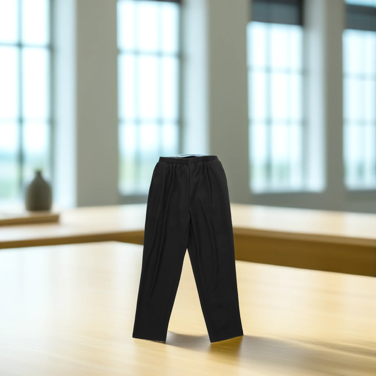 

Breathable Chef Pants Premium Material Comfortable Mens Canteen Uniform Set Working Clothes Loose Fit Kitchen Supplies