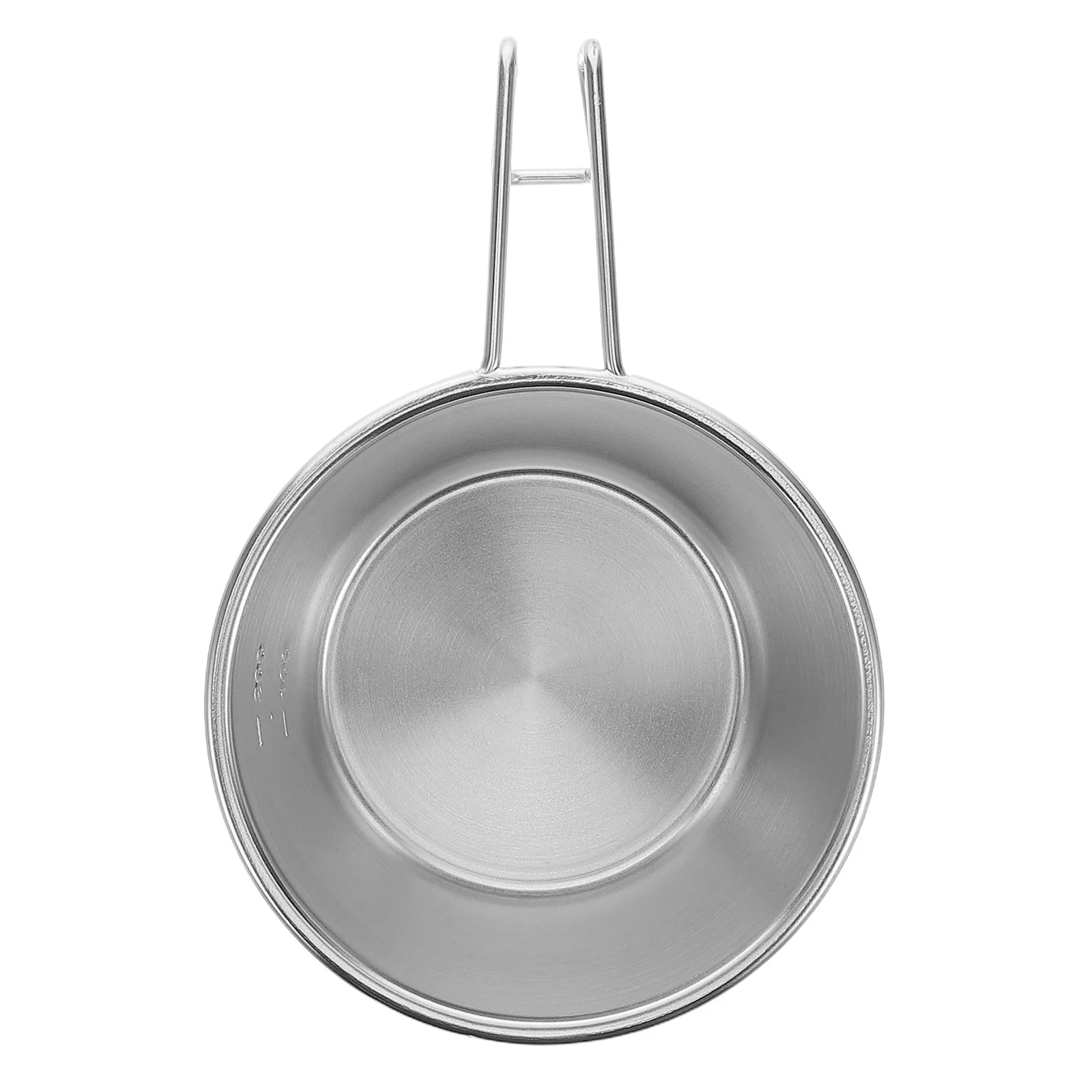 

Outdoor Stainless Steel Camping Bowl 200ml Lightweight Portable Boiling Water Soup Cereal Noodles Cup for Hiking Backpacking