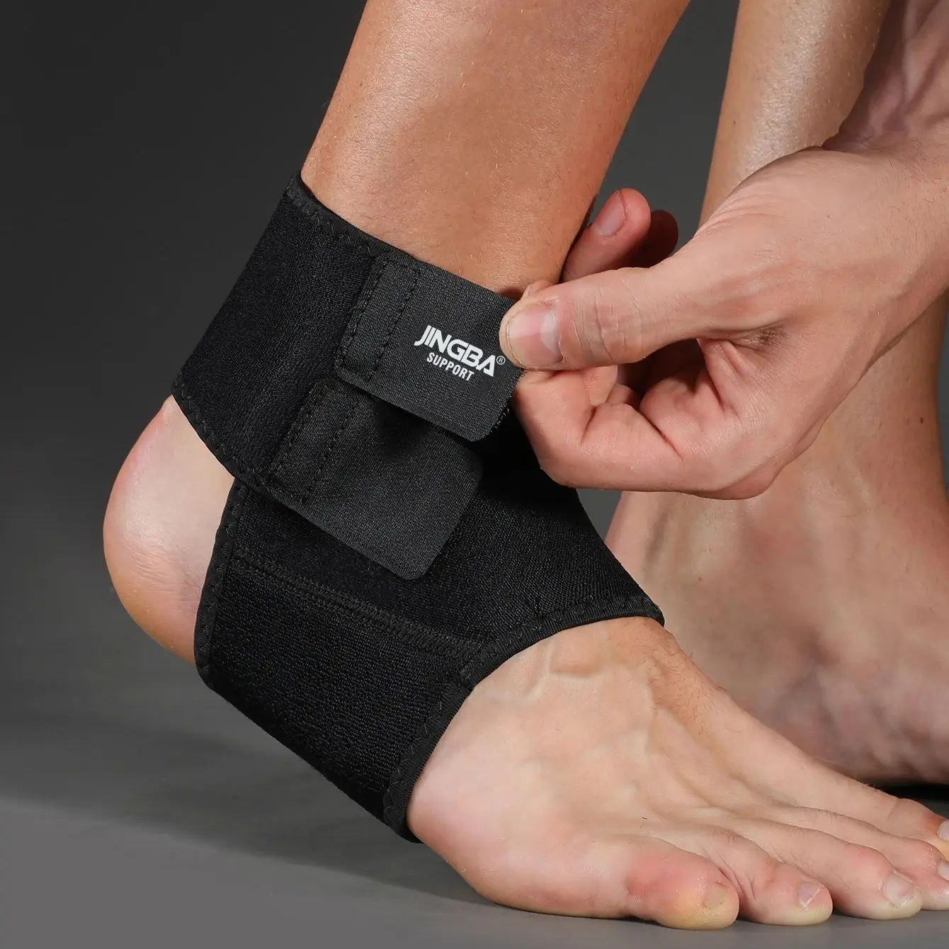 1 Piece Adjustable Neoprene Ankle Support for Running Basketball