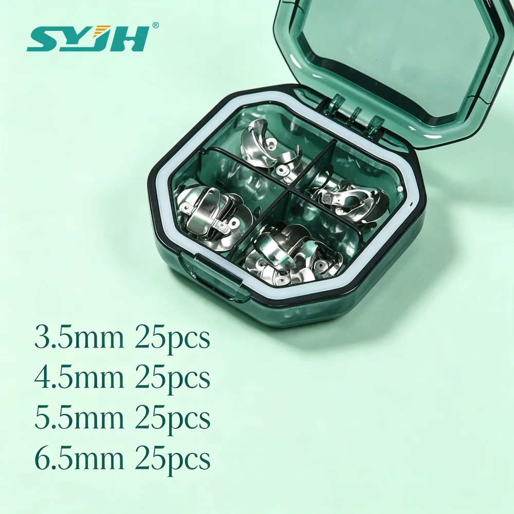 

Стоматологические матричные ленты SYJH, 50/100 шт., секционные контурные металлические матрицы для замены зубов, материалы и инструменты для стоматологии