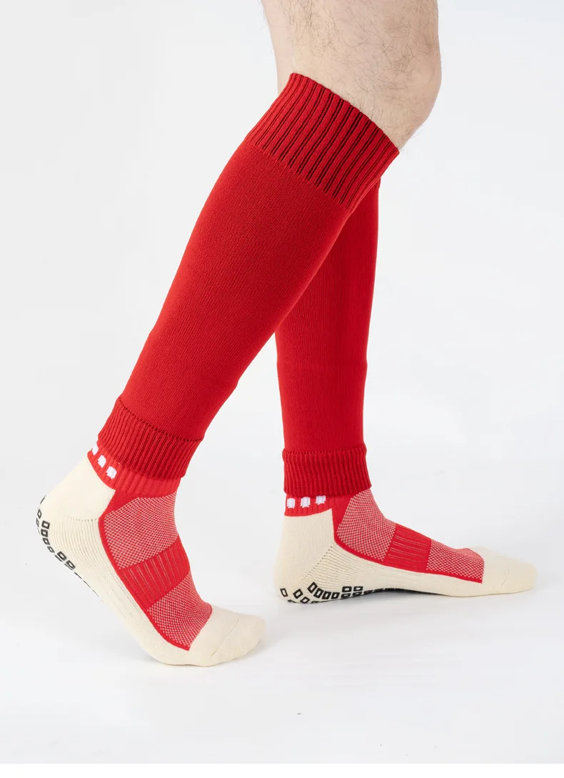 4 Stück rutschfeste Silikon-Sportsocken, Beinschützer für Herren und Damen, Basketball- und Fahrrad-Schutzverband mit Kordelzug, Balltasche – Detail 22