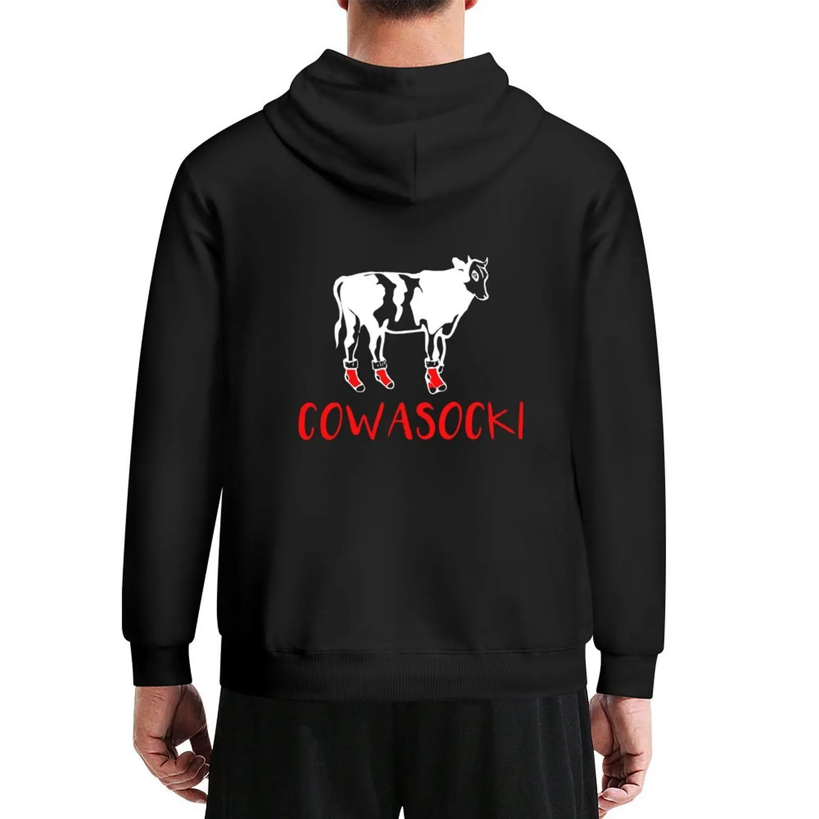 

Cowasocki Funny Cow Print A Socky Milk Cow In A Socks Farm Barn Animals Hoodie anime clothing blouse hoodie man