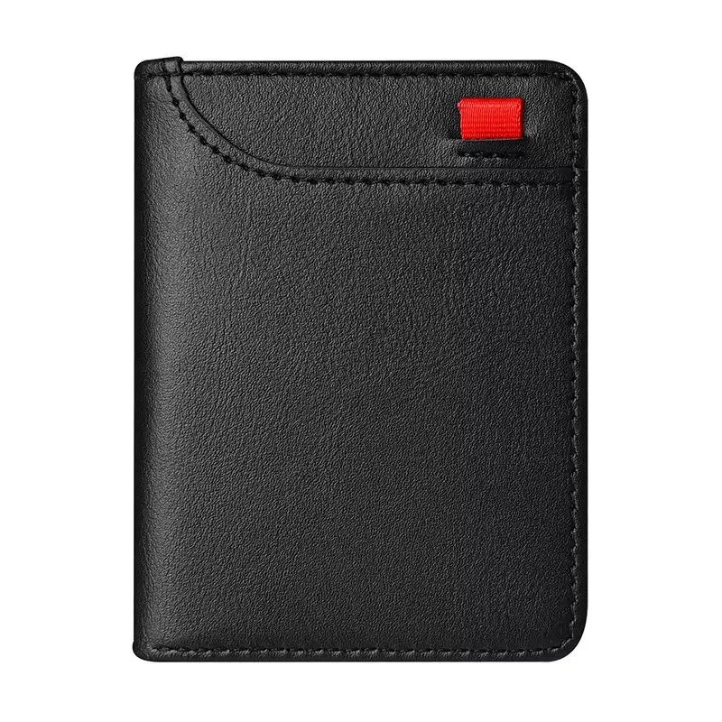 

Мужской кожаный кошелек, мини-кошелек, новая сумка для карт, держатель для карт, несколько слотов для карт, простая вертикальная сумка для удостоверения личности