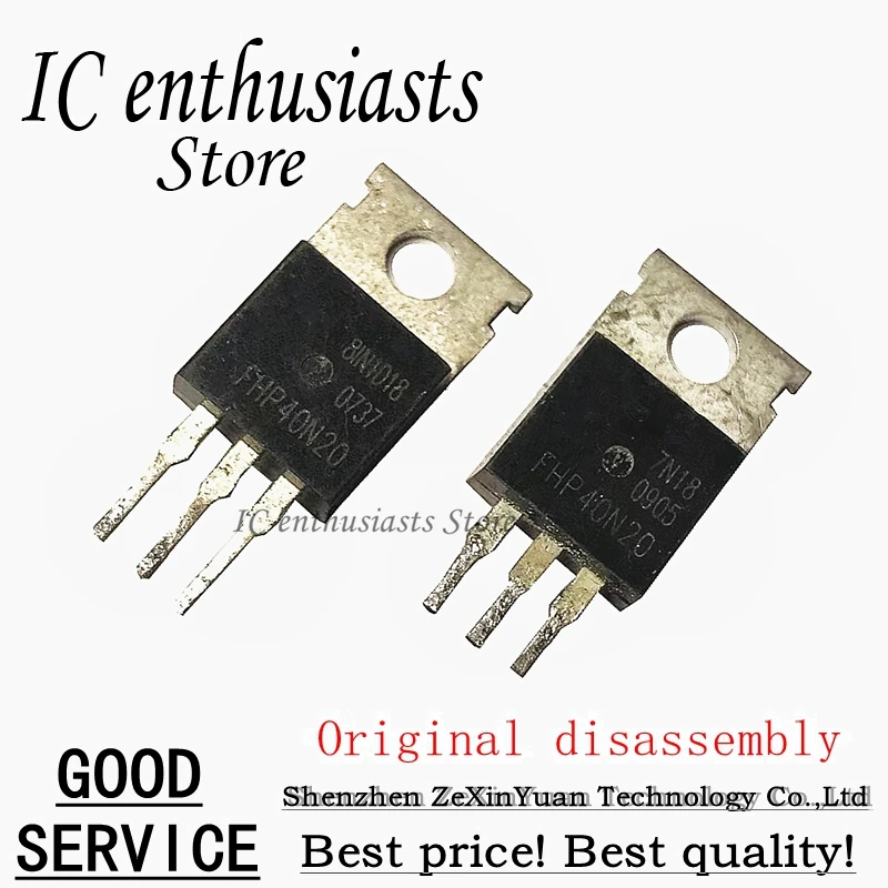 

10PCS-50PCS FHP40N20A FHP40N20 KIA40N20A KIA40N20 40N20 40A 200V TO-220 Original disassembly