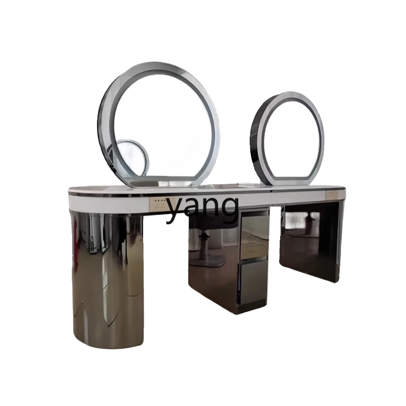 LMMM perm and dyeing table mirror cabinet integrated hair salon special hair salon mirror