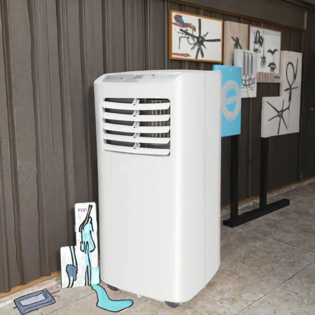 Midea 1500BTU Portable Plastic Electric Air Conditioner with Remote New Cooling Unit for Home Car RV & Outdoor Use