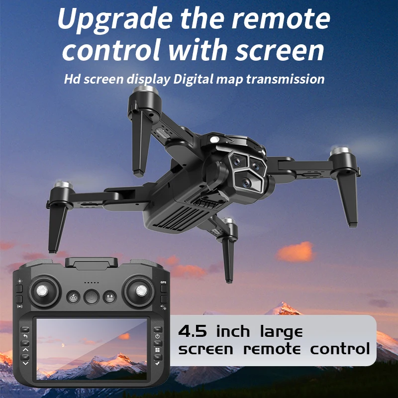 

Профессиональный мини-GPS 8K FPV дрон с камерой 4K, квадрокоптер для предотвращения препятствий, складной радиоуправляемый вертолет, игрушки для аэрофотосъемки