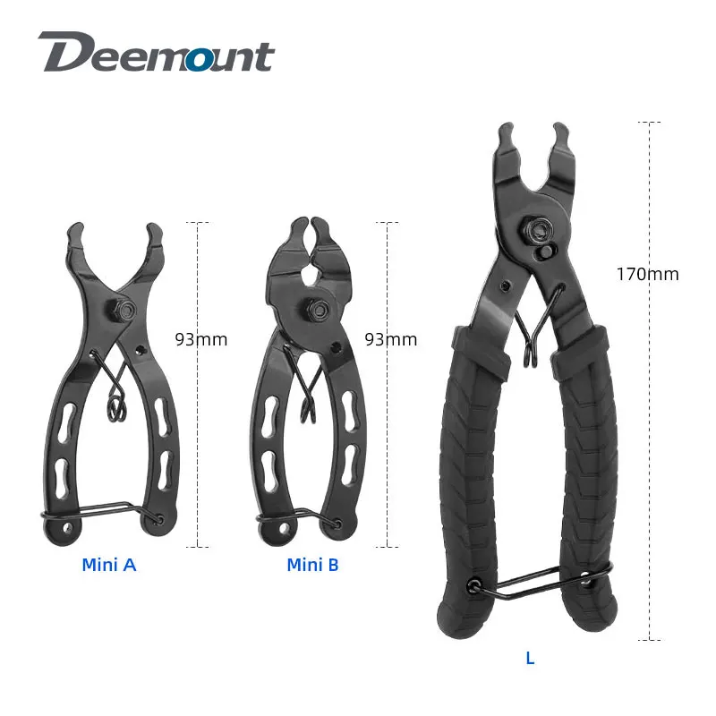 Bicycle Chain Quik Link Connector Plier & 6 Pairs Bicycle Magic Buckle 6-12S MTB Road Cycling Chain Clamp Remove Install Tool