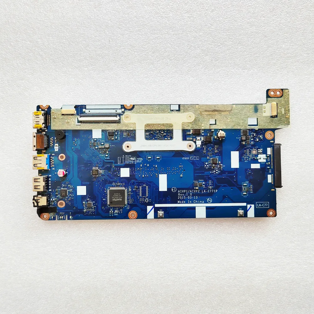 14 inches LA-C771P Mainboard For Lenovo 100-14IBY Laptop Motherboard AIVP1/AIVP2 LA-C771P  DDR3 100% Tested OK