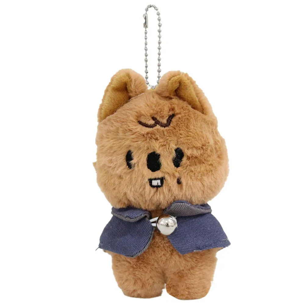 SKZOO Plush Keychain STAY Stray Children's Doll Han Zhicheng Magic School Doll Clothing Keychain Small Doll Birthday Toy image 4