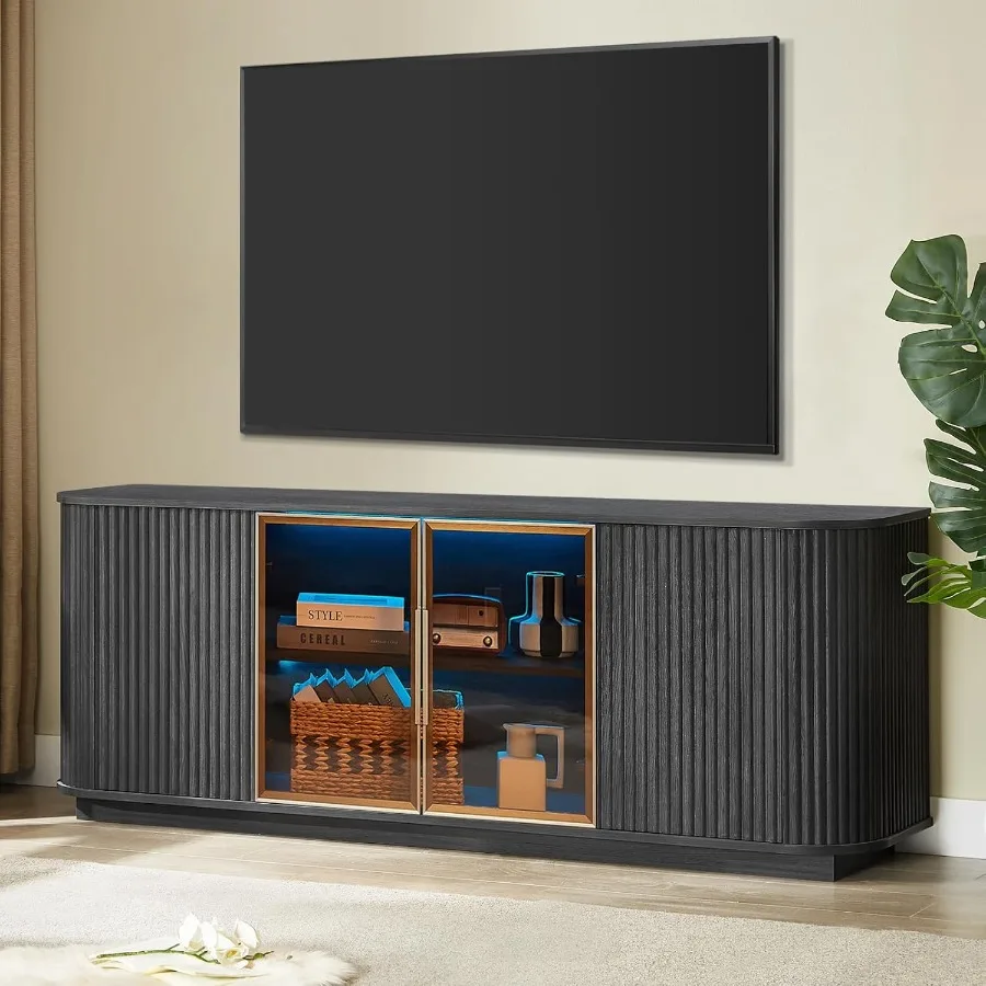 Fluted Tv Stand Mod… - image