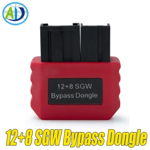Диагностический адаптер 12+8Pin SGW Bypass Dongle для FCA OBD2, совместимый с Chrysler/Dodge/Jeep/RAM/FIAT/MASERATI, адаптер Security Gateway