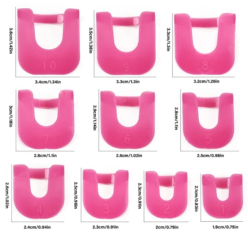 Protecteur vernis à ongles réutilisable, 26 pièces outil manucure, bouclier C, des pour