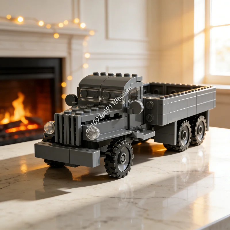 

241pcs MOC Creator Deuce A Half Model Building Blocks Toys Architecture Christmas Gift Assemble DIY Idea Creative Education