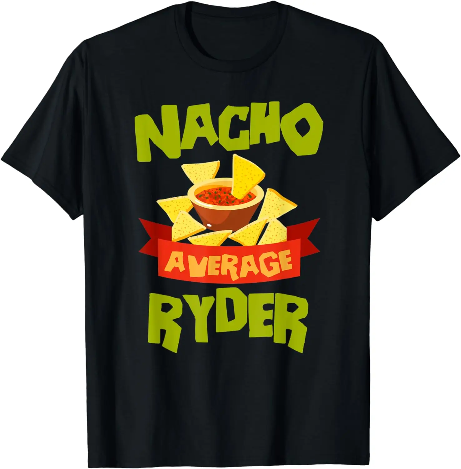 

Забавная футболка в подарок на день рождения с именем NACHO Medium RYDER