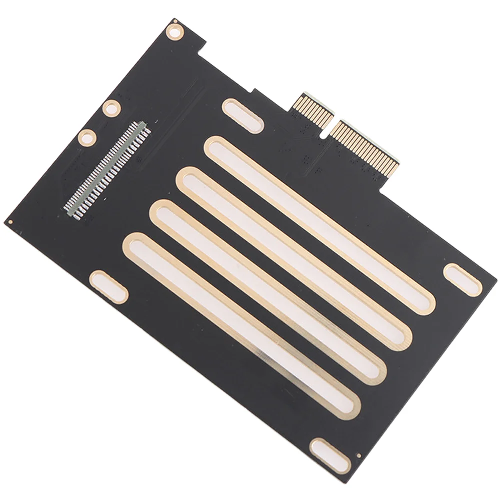 

Адаптер-карта для подключения U.2/SFF-8639 к PCIe x4, поддерживающая протокол NVMe, для 2,5-дюймовых SSD-накопителей, прямое преобразование интерфейса.