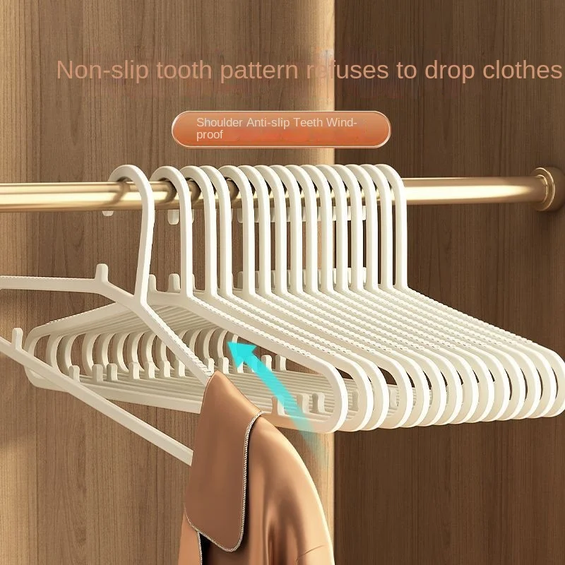 5/10/20 Pcs Long Neck Non-slip Coat Hanger for Turtleneck Sweater Plastic Clothes-rack Seamless Clothing Hanger