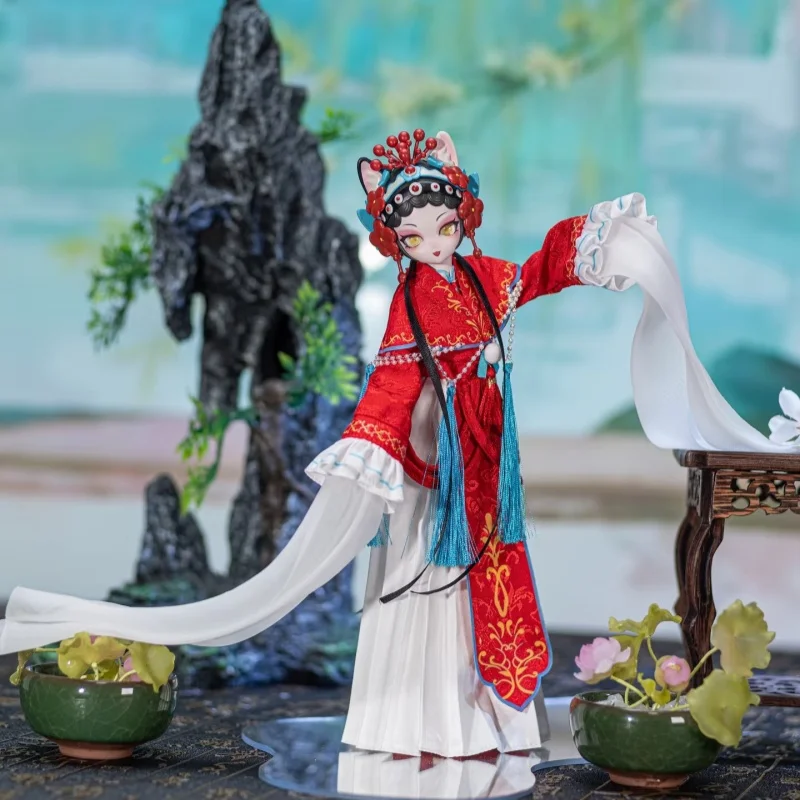 ما قبل البيع Liyuan Youmeng 6 نقاط Bjd Qingpingyue الأوبرا الصينية الاتجاه صندوق أعمى تحصيل دمية الفتيات مهرجان هدية لعبة الهوايات