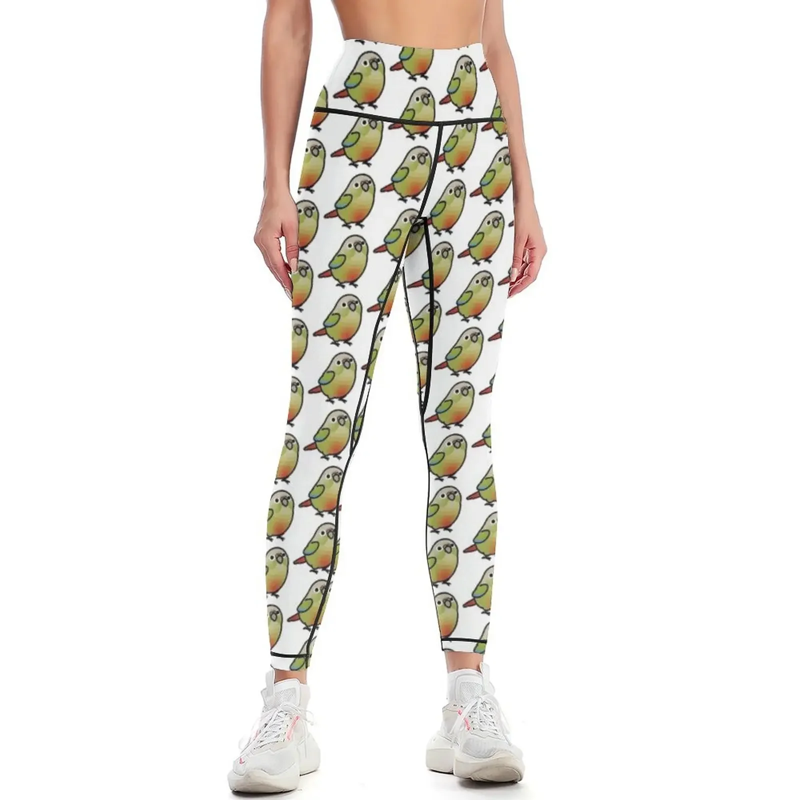 

Chubby Cinnamon Green Cheek Conure Leggings Fitness clothing sports for push up legging pants raises butt Womens Leggings