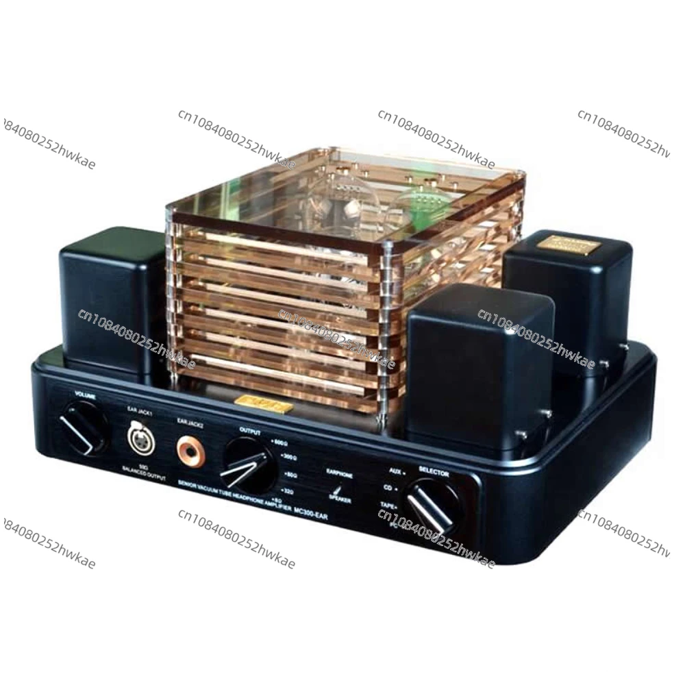 MC300-EAR Amplifier Amp and 300B Electronic Tube Class A Power Amplifier, Input Sensitivity 440mv, Frequency 19Hz ~ 45KHz ±1dB