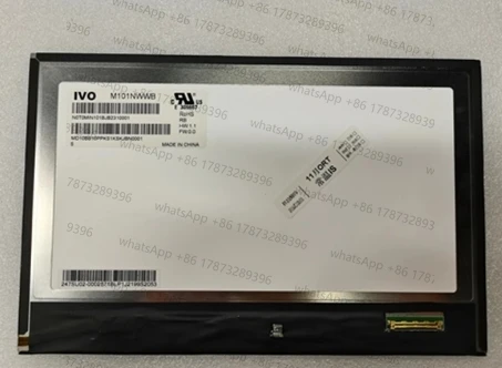 livraison-d'ecran-de-controle-industriel-de-101-pouces-avec-cable-d'ecran-40-broches-lvds-simple-8-m101nwwb-m101gwwf-r0