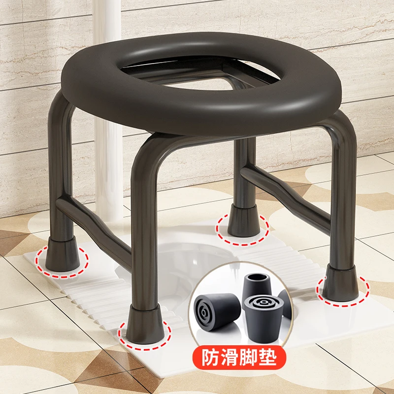 #Load-Bearing 150kg Easy to Clean Suitable for the Elderly and Pregnant Women Toilet Squat Toilet, Can Be Used as aBathing Stool