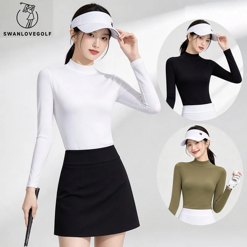 sg-women-golf-base-shirts-stretch-long-sleeve-bottom-tops-ladies-autumn-spring-breathable-casual-shirt-golf-apparel-xs-xl