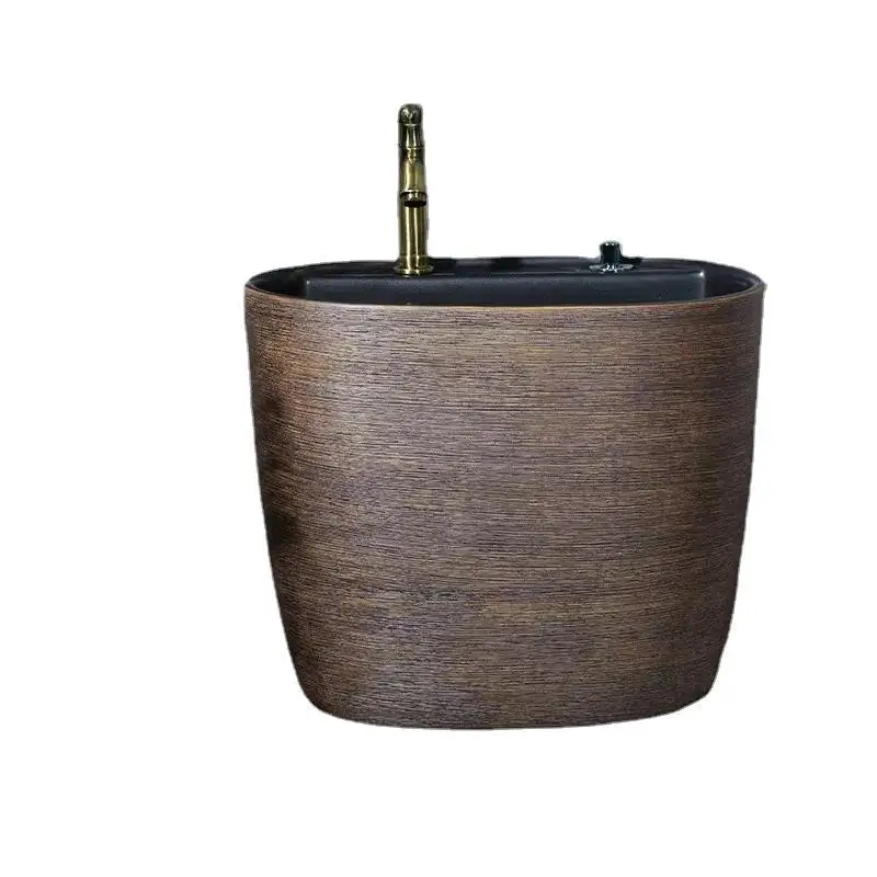 Ceramic washboard mop pool balcony mop pool household mop sink bathroom