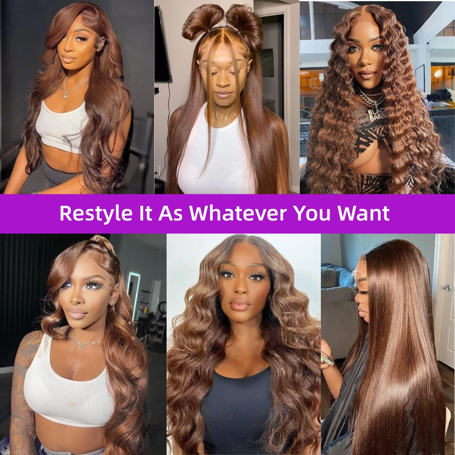 Chocolate Brown Lace Front Human Hair Brazilian Remy Pre Plucked Body Wave 13x4 Transparent Lace Frontal Wig On Sale Clearance