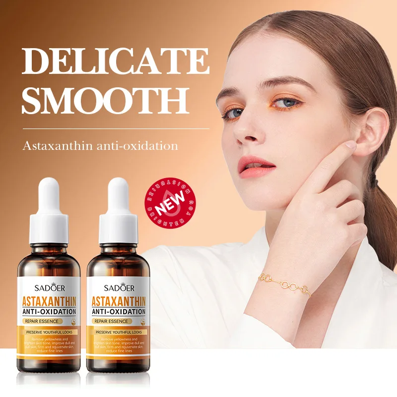 

Astaxanthin Serum Facial Whitening Anti-oxidation Repair Essence Moisturizing Brightening Anti-aging Firming Skin Care Cosmetics