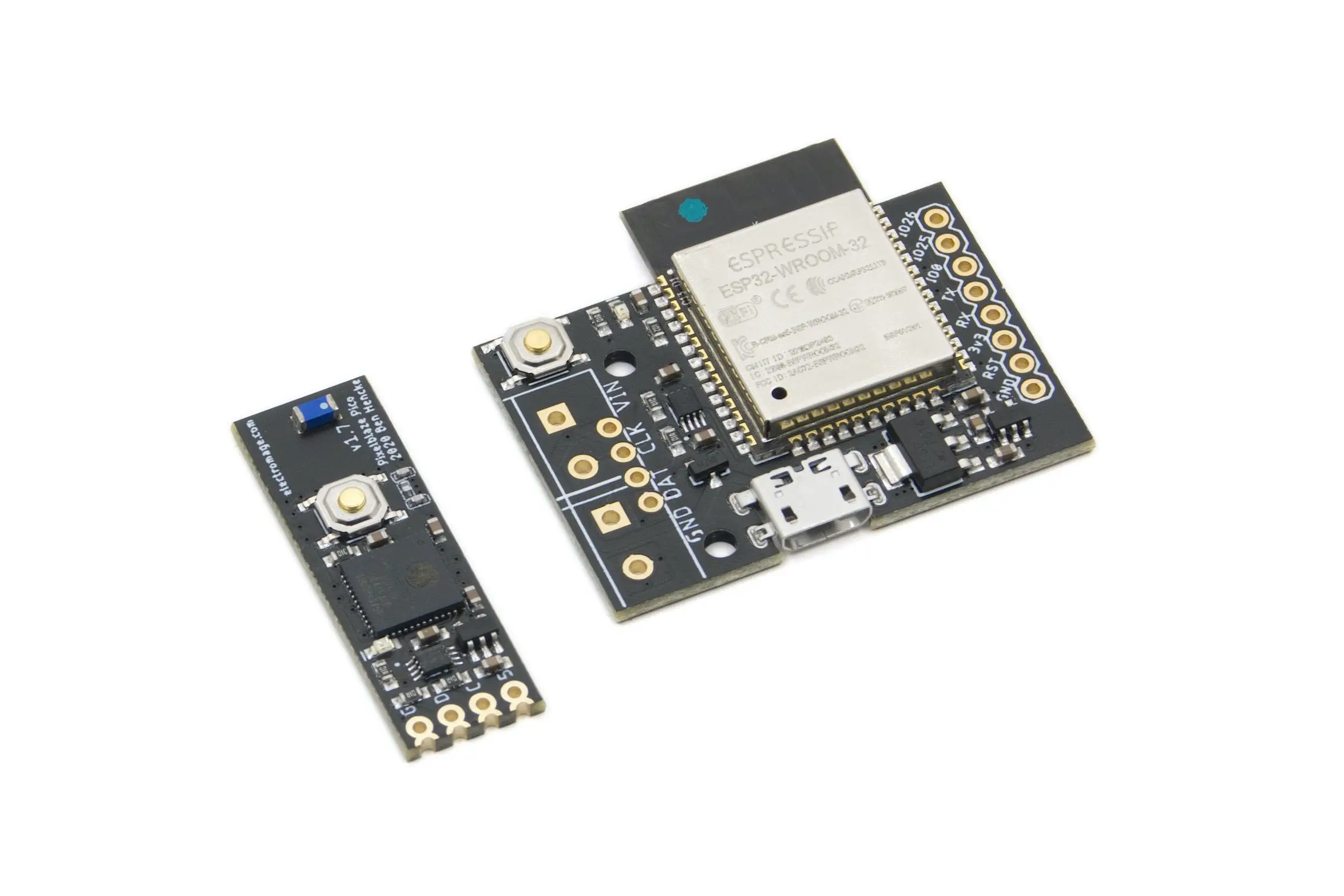 

Pixelblaze V3 A Wi-Fi-enabled, live-codable LED controller with a web-based development environment