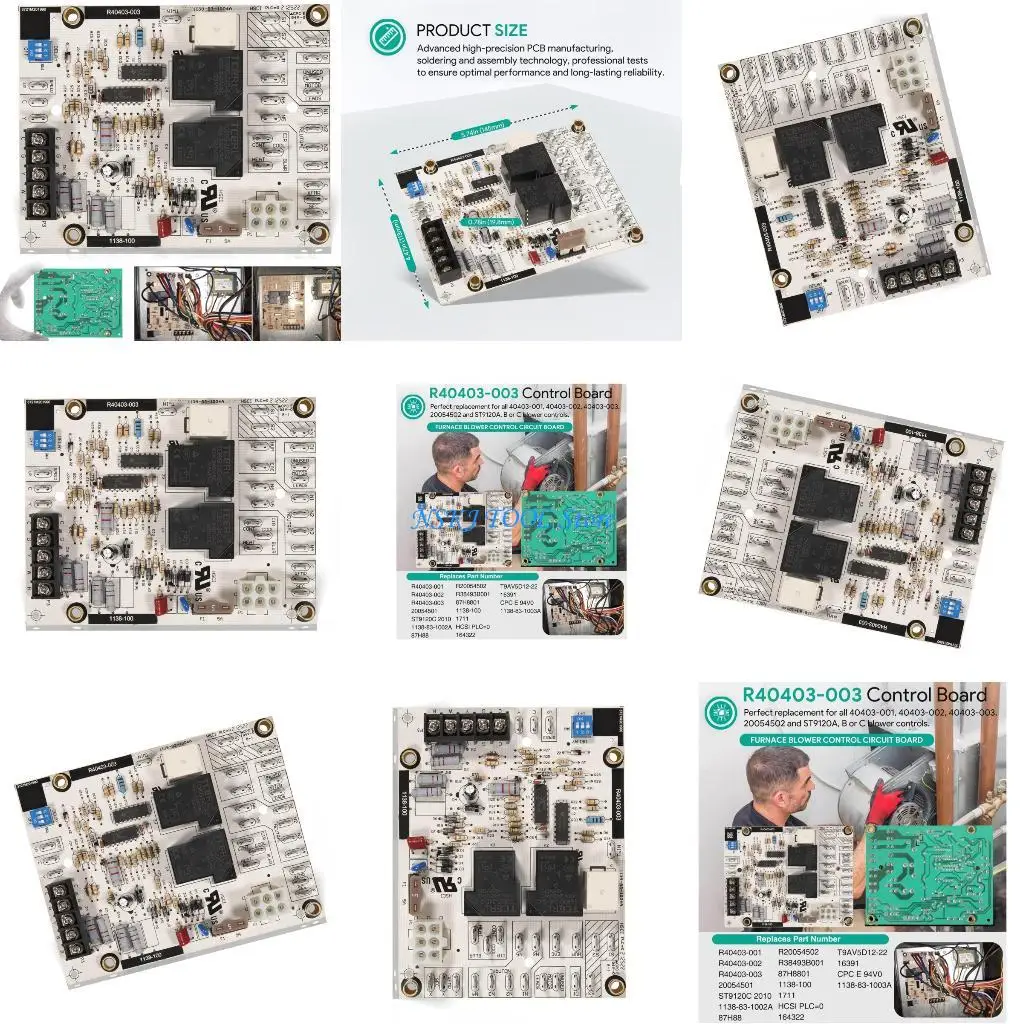 

L8RC Intelligent Upgrades Circuit Board Temperature Regulation Easy to Use for R40403 003