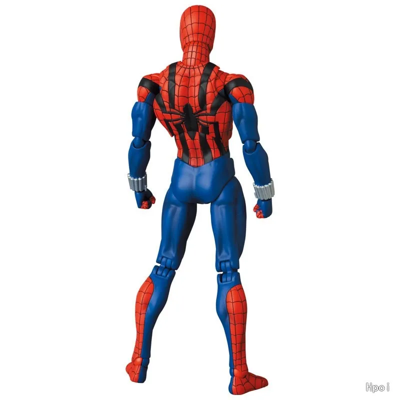 Medicom Toy Original MAFEX Series 143 Spider Man (Ben Riley) Comic Edition Action Figure Model Toys Ornaments Gifts Fo Boys