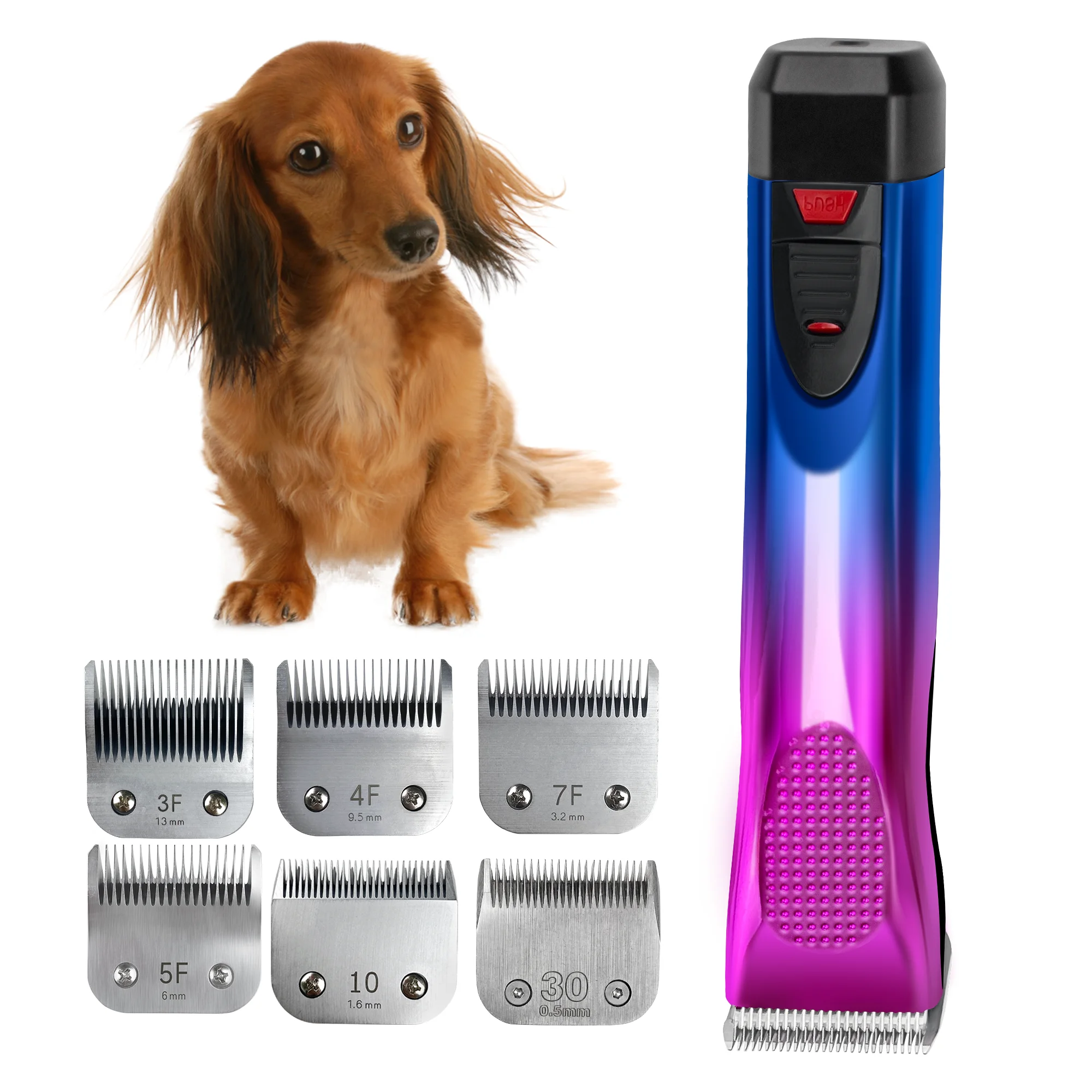 

Pet Dog Hair Trimmer Animal Rechargeable Electrical Grooming Clippers Cat Cutter Machine Shaver Electric Scissor Clipper