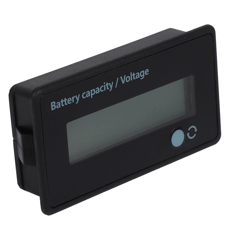 2X 12V 24V 36V 48V Battery Meter, Battery Capacity Voltage Indicator, Lead-Acid & Lithium Ion Battery Charge Monitor