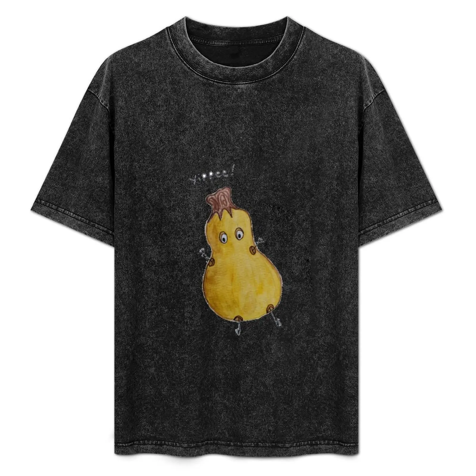 

Yipee! T-Shirt Soft Basic Cotton Short Sleeve Tee