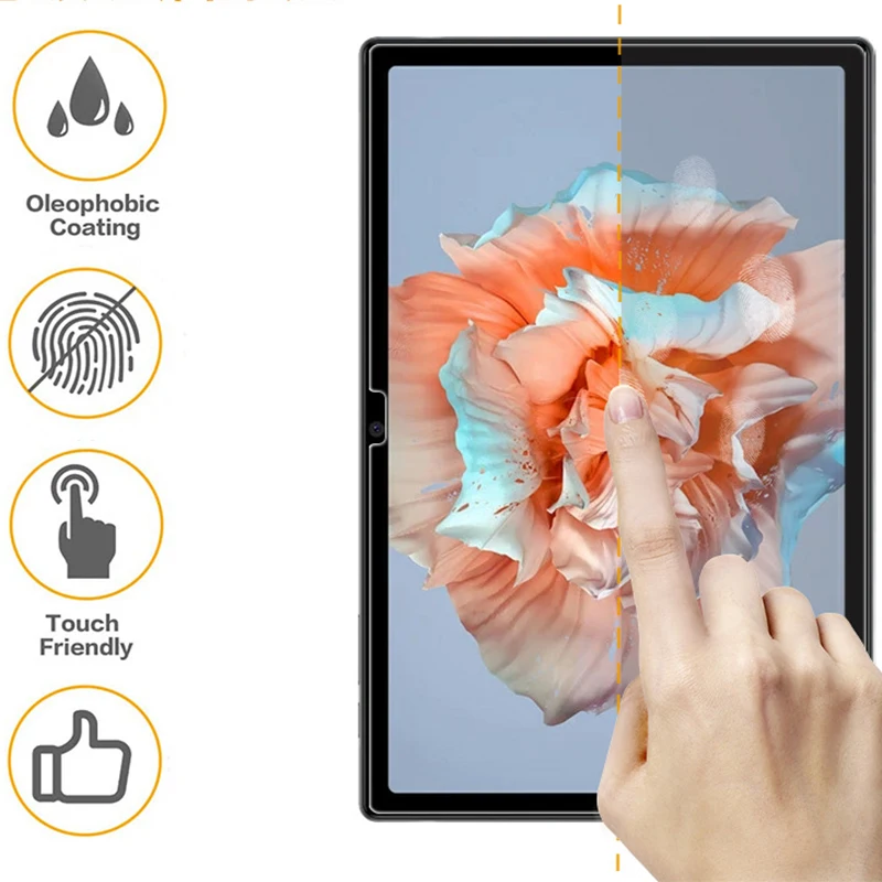 For Blackview Tab 16  Tempered Glass Screen Protector 11.0 Inch 2023 Anti Scratch Clear HD Tablet Protective Film