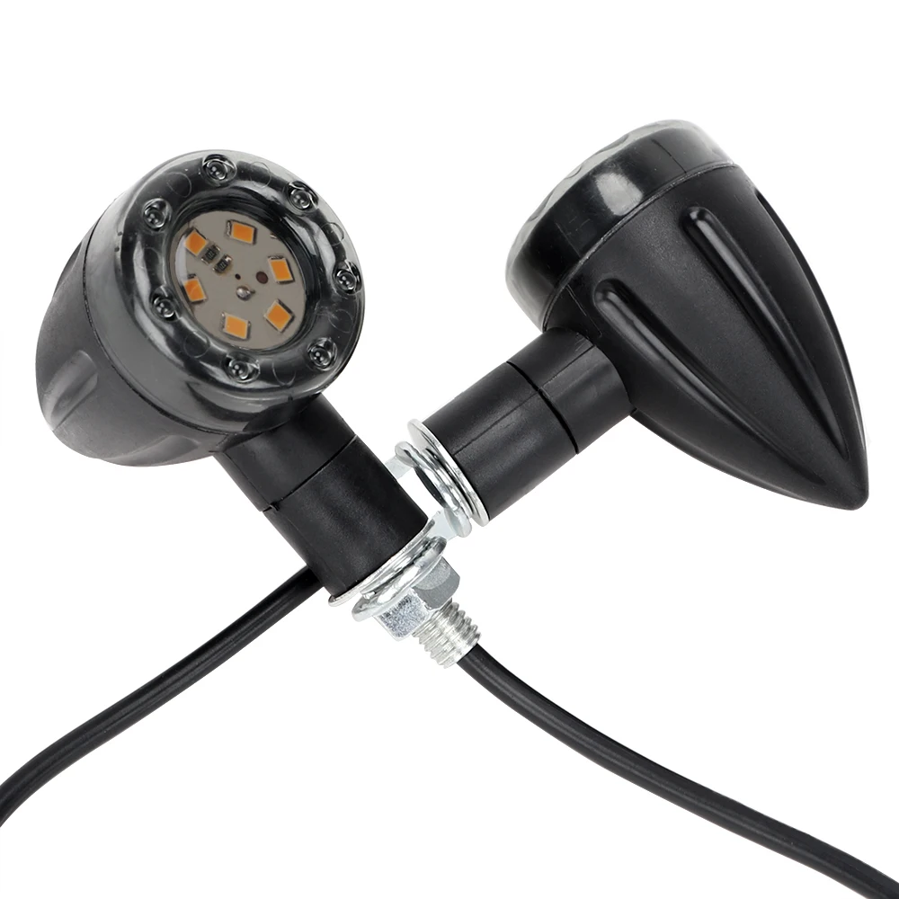 

Универсальная лампа для мотоцикла, тормозной Стоп-сигнал, Фонарь указателя поворота для мотоцикла, 1 пара