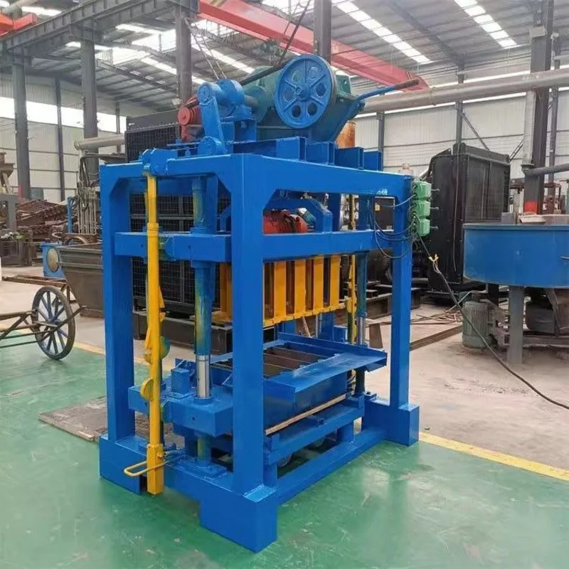 2-45 4-30 4-35 4-40A Brick Making Machine New Semi-automatic Hydraulic Equipment Cement Block Brick Making Machine Complete Set