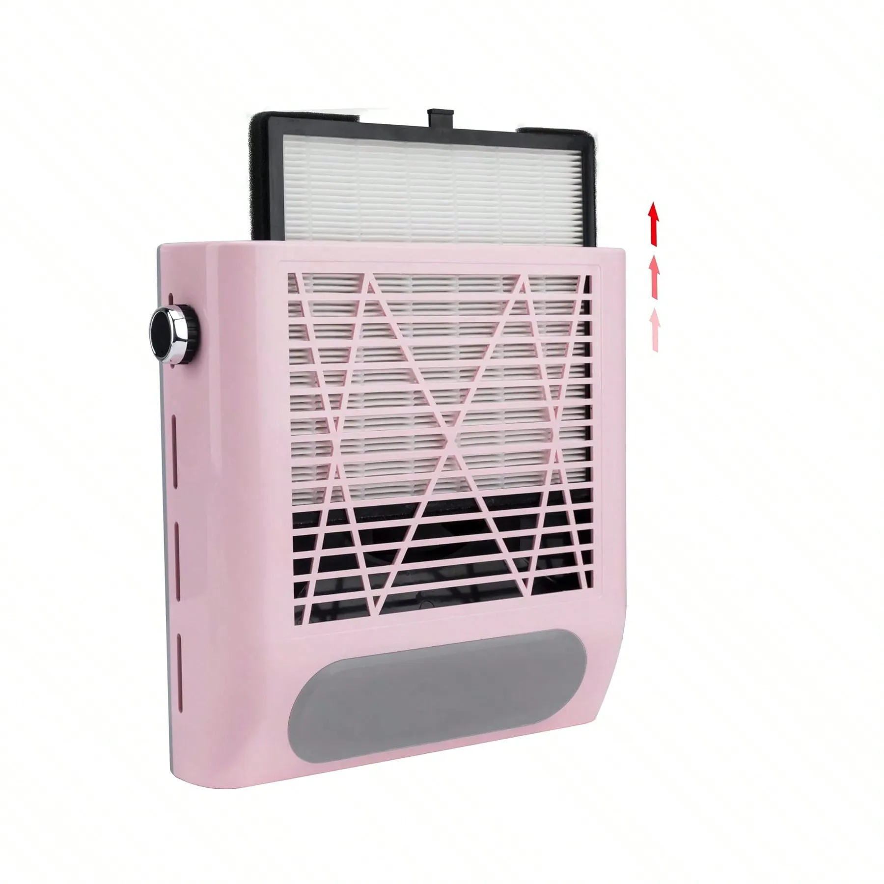 

Shellovy CoFashion Nail Dust Collector for Acrylic Nails, 80W Adjustable Vacuum Machine with Filter, Electric Manicure Nail Fan for Dust Removal