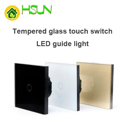 

Стандартный сенсорный переключатель ЕС, 1 группа, 1 способ, настенный выключатель, сенсорный выключатель, водонепроницаемая панель из закаленного стекла, светодиодные выключатели ламп 170 В/240 В