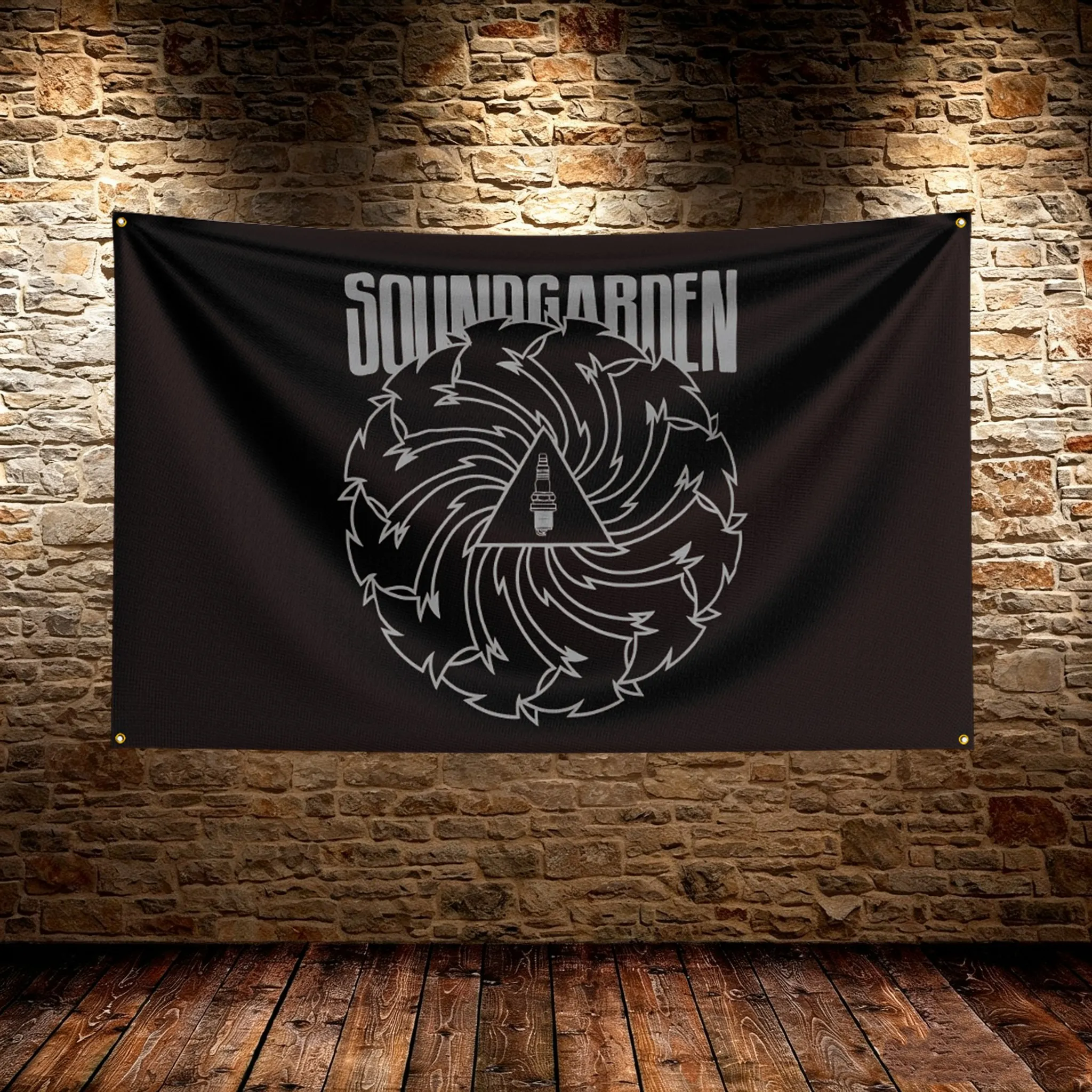 Soundgarden Music Flag HD Printed Fade Resistant Hanging Banner For Camping Indoor Livingroom Wall Home Festival Party Decor