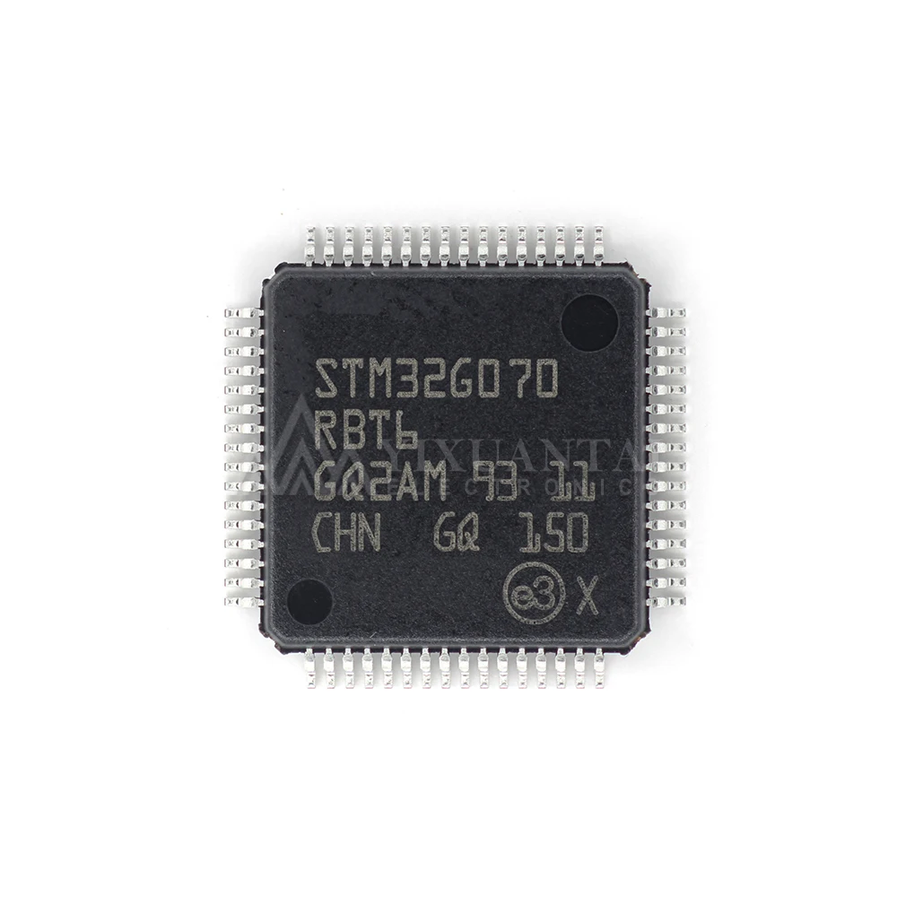 FLY STM32G070RBT6 MAINSTREAM 32-BIT MICROCONTROLLER MCU IC LQFP 64-PIN 128KB FLASH EMBEDDED CONTROL CHIP5PCS/LOT