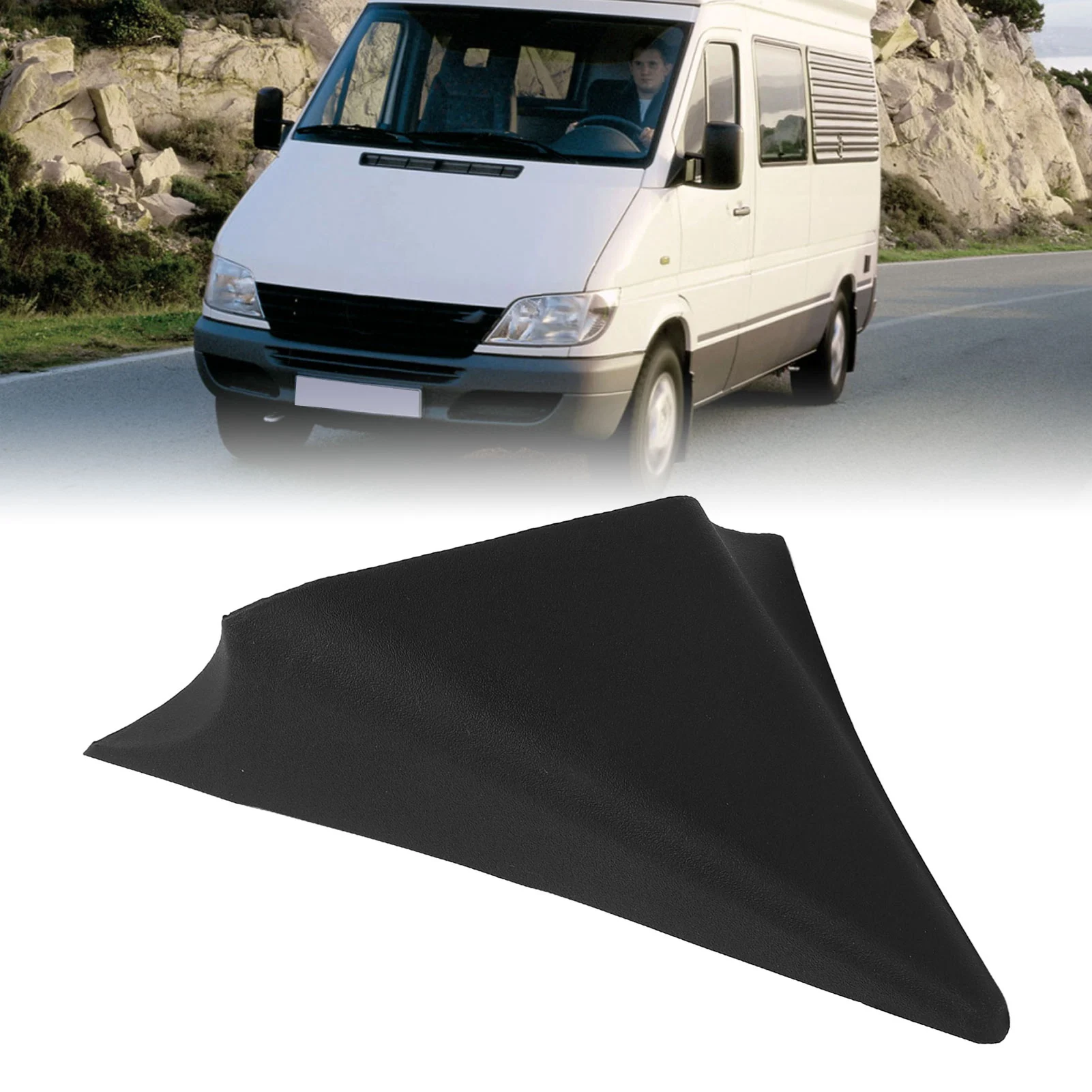 Rearview Mirror Triangle Cover for Sprinter W901-905 1998-2006 - Weatherproof & Impact Resistant